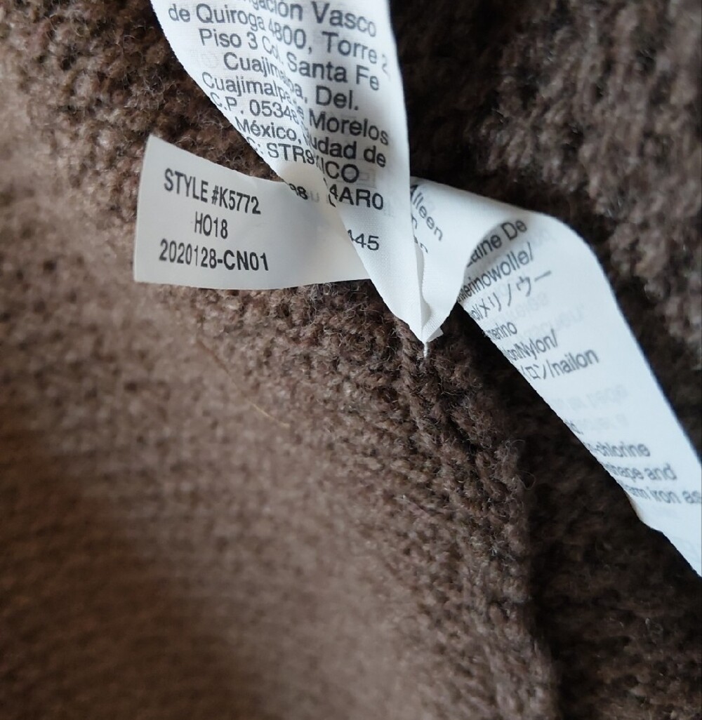 Madewell Merino Blend Open Front Cardigan Blazer Housecoat - Picture 7 of 7